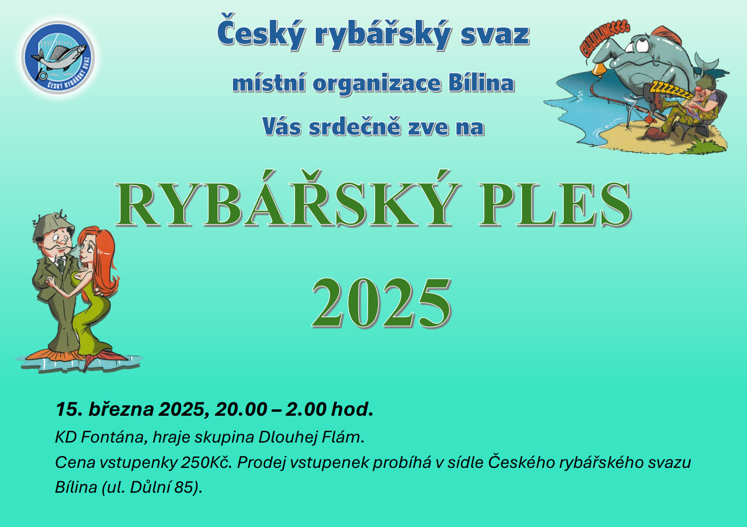 Rybářský ples 2025