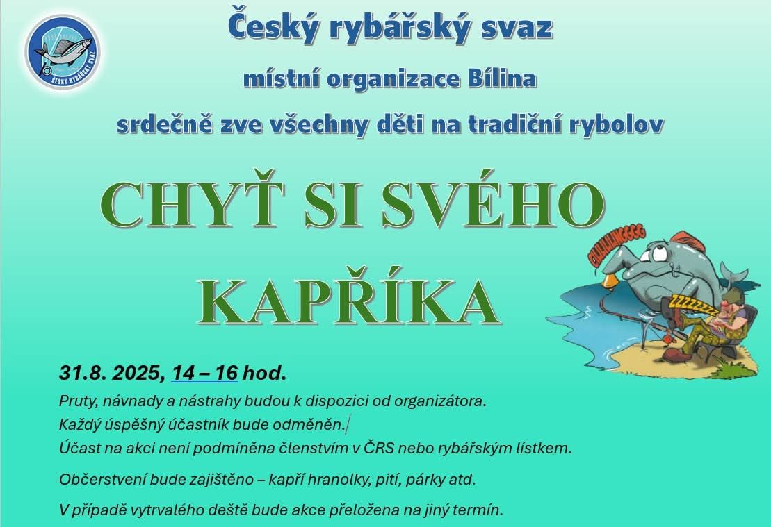 Chyť si svého kapříka 2025